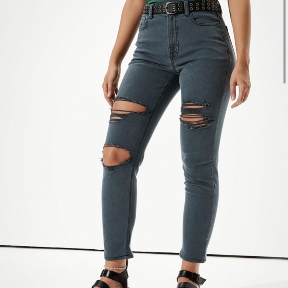 American Eagle Stretch Mom Jeans Size 10